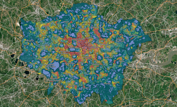 heat map