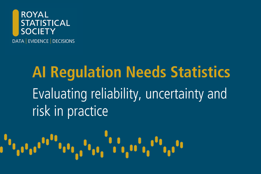 RSS launches report on role of statistics in AI regulation 
