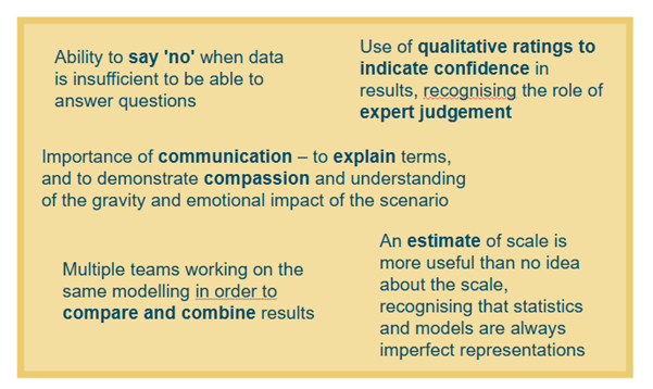 key learnings infographic