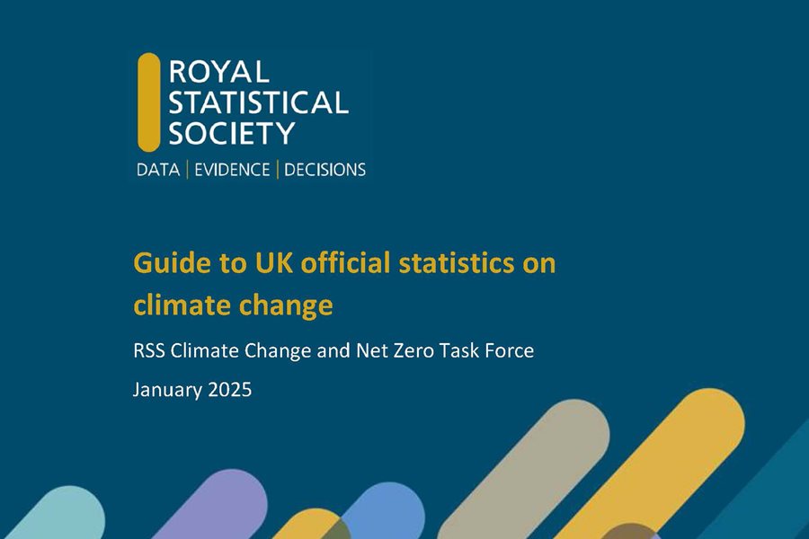 RSS Climate Change Task Force publish guide to UK official statistics on climate change 