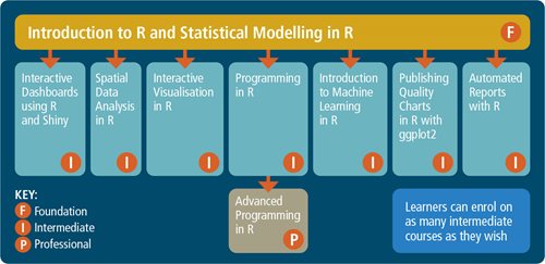 R courses path ways